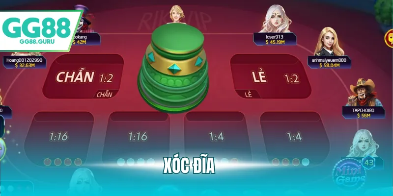 xóc đĩa
